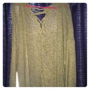 Maurice’s cross back cardigan